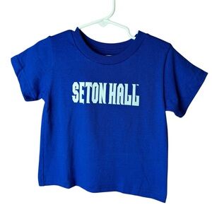 Seton Hall T-Shirt Tee Blue a Size 2 / 2T